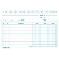 Schede Dare Avere Saldo 10x15 100 Pz Orizzontali Schede A Righe Per Schedario 1