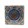 Quadro In Tela Sicilia Bedda Margherita 20x20cm Cornice In Legno 3