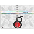 Agenda settimanale 2026 spiralata GREEN , 21x30cm A4 , carta 90 grammi 2