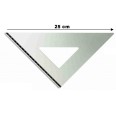 Squadra In Alluminio Con Smusso 45 Gradi 17cm 2