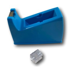 Dispenser Da Banco Per Rotolo Da 33 Metri Azzurro 2 2