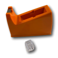 Dispenser Da Banco Per Rotolo Da 33 Metri Arancio 3