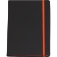 Taccuino Notes 14x21 Con Elastico Carta Avorio E Profili Colorati Copertina Rigida, 2