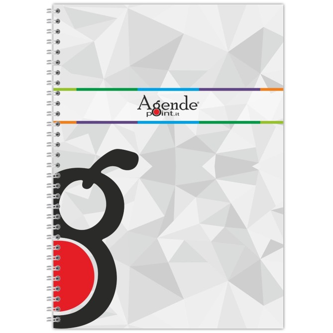 Agenda Settimanale 2026 A5, Planner Verticale con Spirale, Formato 15x21cm, Note e Progetti, Copertina Plastificata 1