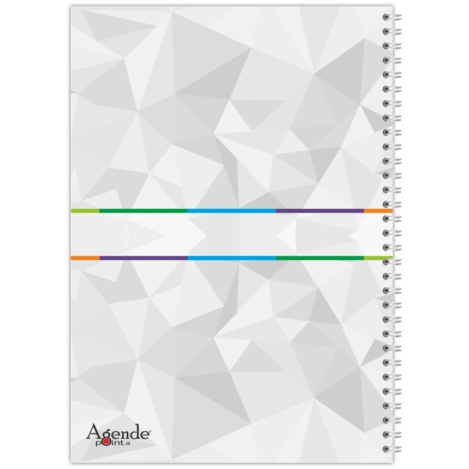 Agenda Settimanale 2026 A5, Planner Verticale con Spirale, Formato 15x21cm, Note e Progetti, Copertina Plastificata 2