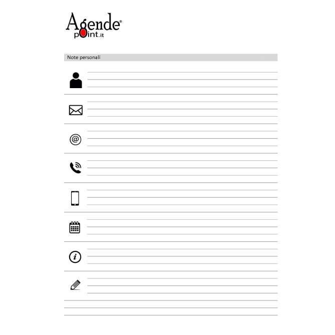 Agenda Settimanale 2026 A5, Planner Verticale con Spirale, Formato 15x21cm, Note e Progetti, Copertina Plastificata 3
