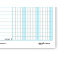 Schede Dare Avere Saldo 29,7x21 50 Pz A4 Verticale Colors Schede Contabili Per Schedario 3