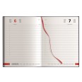 Agenda giornaliera 2027 ROSSA - sintetico 21x30cm A4 multilingua 1
