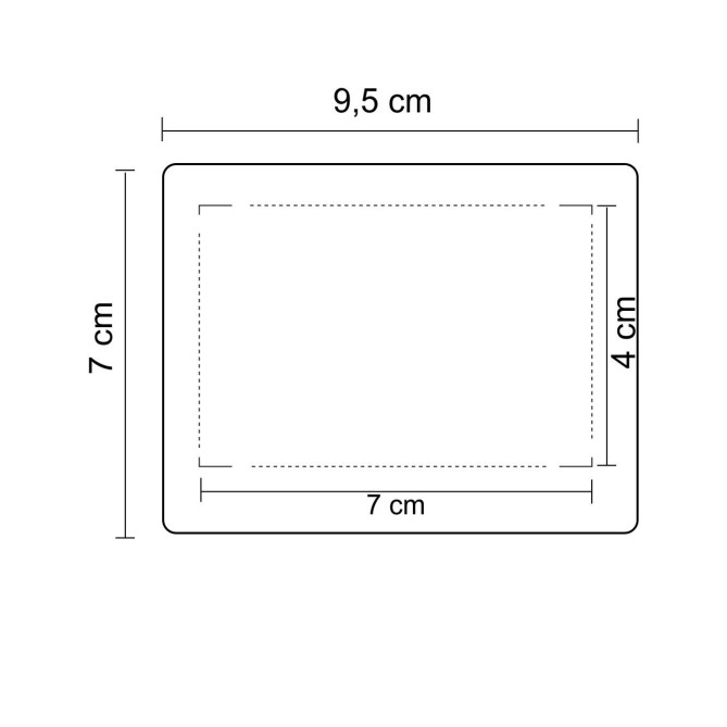 Porta Carte Di Credito E Tessere Magnetiche 3 Tasche 2 Pezzi In Pvc Silver 3