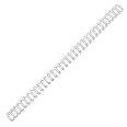 Dorsi Spirali Metalliche 100pz Per Rilegatura A4 34 Anelli Bianco 3 1 9,5d 75 Fogli 1