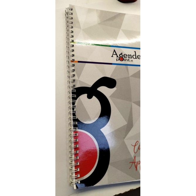 Dorsi Spirali Metalliche 100pz Per Rilegatura A4 34 Anelli Bianco 3 1 9,5d 75 Fogli 3
