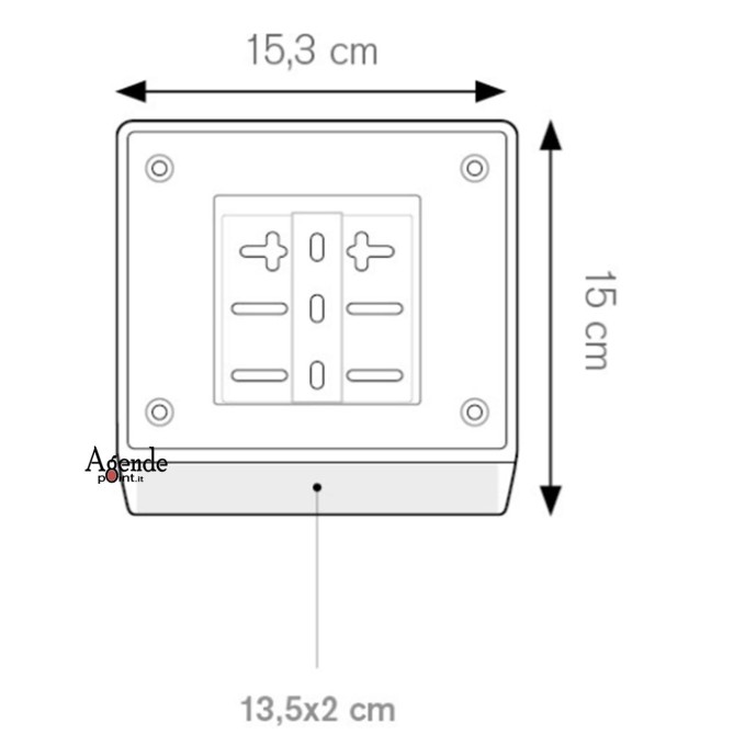 Portatarga Per Scooter E Moto In Plastica Rigida Resistente Targa 14x12 2