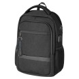 Zaino Cavallari Trip Con Zip Porta Pc E Tablet Porta Usb Nero 1