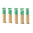 5 Pezzi Di Set Composto Da 6 Mini Matite Con Temperino E Astuccio Verde 1