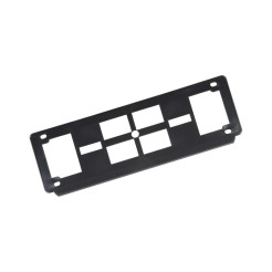 Portatarga Anteriore Auto In Plastica 37x13 Per Targa Europea 2 2