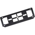 Portatarga Anteriore Auto In Plastica 37x13 Per Targa Europea 2