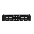 Portatarga Posteriore Auto In Plastica 52x11 Coon Listello Separabileper Targa Europea 2
