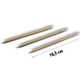 50 Matite In Legno Naturale Grafite Hb 50 Pezzi Con Gommino Colore Naturale 7