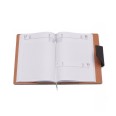 Agenda giornaliera 2026 poliestere chiusura calamita 15x21cm A5 rosso 1