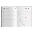 Agenda giornaliera 2026 poliestere 15x21cm A5 blu 1