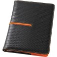 Agenda giornaliera 2026 poliestere 15x21cm A5 arancione nero 3