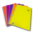 5 Maxi Quaderno 4 Mm Spiralato - 70 Ff - Colori Assortiti Offerta 2