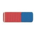 Gomma In Caucciu Rosso/blu 2 Pezzi 1