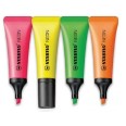 Evidenziatore Stabilo Neon Nuovo Modello 4 Pezzi 1
