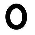 Numero 0 (zero) Adesivo ColorTube (TUBE) Decorazioni Esterno Interno 1