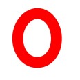 Numero 0 (zero) Adesivo ColorTube (TUBE) Decorazioni Esterno Interno 7