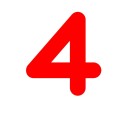 Numero 4 (quattro) Adesivo ColorTube (TUBE) Decorazioni Esterno Interno 7