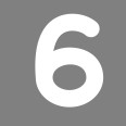 Numero 6 (sei) Adesivo ColorTube (TUBE) Decorazioni Esterno Interno 5