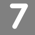 Numero 7 (sette) Adesivo ColorTube (TUBE) Decorazioni Esterno Interno 5