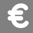 Simbolo € (euro) Adesivo ColorTube (TUBE) Decorazioni Esterno Interno 5