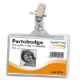 10 Portanome Portabadge Con Clip In Metallo 6x10 1
