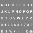 Numero 0 (zero) Adesivo Arial Decorazioni Esterno Interno 6