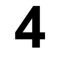 Numero 4 (quattro) Adesivo Arial Decorazioni Esterno Interno 1