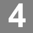 Numero 4 (quattro) Adesivo Arial Decorazioni Esterno Interno 5