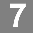 Numero 7 (sette) Adesivo Arial Decorazioni Esterno Interno 5