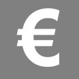 Simbolo € (euro) Adesivo Arial Decorazioni Esterno Interno 5