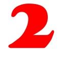 Numero 2 (due) Adesivo Goudy Stout (CANADA) Decorazioni Esterno Interno 7