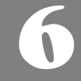 Numero 6 (sei) Adesivo Goudy Stout (CANADA) Decorazioni Esterno Interno 5