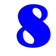 Numero 8 (otto) Adesivo Goudy Stout (CANADA) Decorazioni Esterno Interno 3