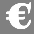 Simbolo € (euro) Adesivo Goudy Stout (CANADA) Decorazioni Esterno Interno 5