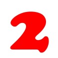 Numero 2 (due) Adesivo Cooper black (CHICAGO) Decorazioni Esterno Interno 7