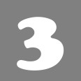 Numero 3 (tre) Adesivo Cooper black (CHICAGO) Decorazioni Esterno Interno 5