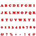 Numero 8 (otto) Adesivo Cooper black (CHICAGO) Decorazioni Esterno Interno 8