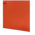 Agenda giornaliera 2026 similpelle chiusura fibbia 15x21cm A5 sab dom separati tasca porta penna multilingua arancione 4