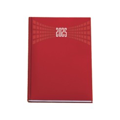 Agenda giornaliera 2025 matra 15x21cm A5 multilingua rossa 3