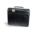 Borsa Portadocumenti Pc A Tre Scomparti Separati Nera In Ecopelle 2